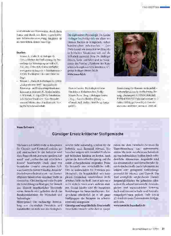 Vorschauseite 3: Problemfall Evakuierung: Der menschliche Faktor
