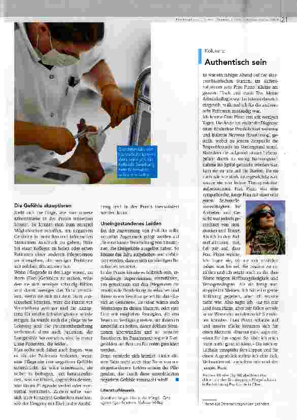 Vorschauseite 4: Ekelgefühle in der Pflege
