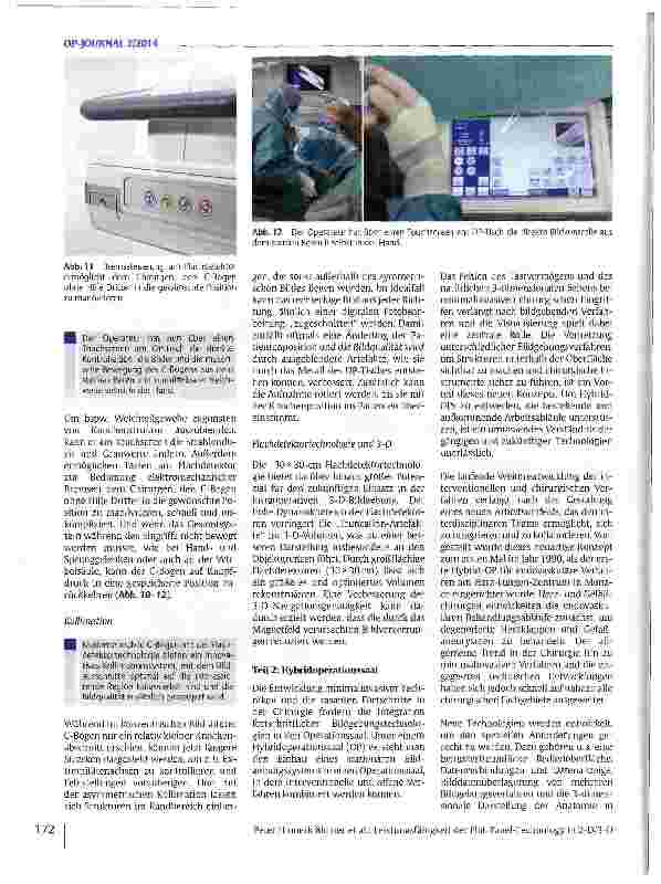 Vorschauseite 4: Leistungsfähigkeit der Flat-Panel-Technology in 2-D/3-D