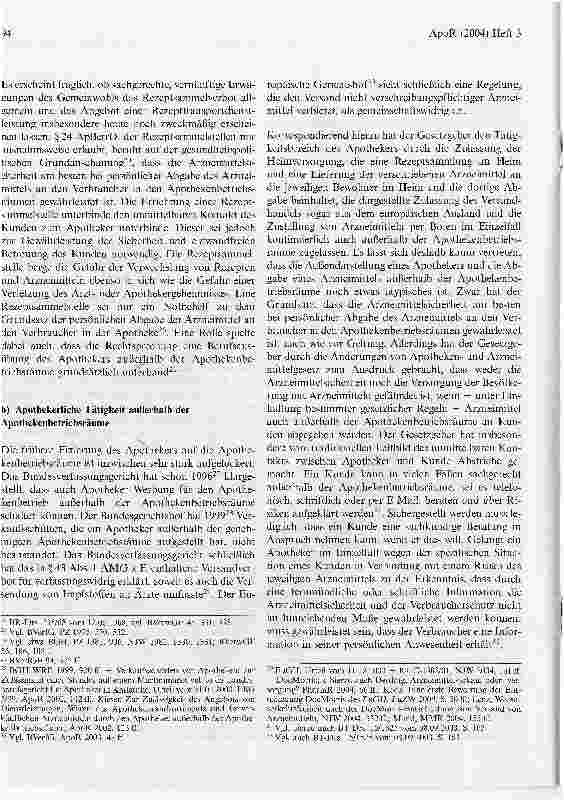 Vorschauseite 5: Rezepttransporte durch Boten?