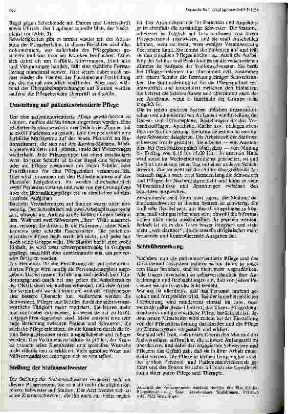 Vorschauseite 4: Einführung in die Pflegedokumentation Ein Weg zur patientenzentrierten Pflege