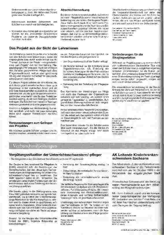 Vorschauseite 2: Projekt Schülerinnen leiten eine Station