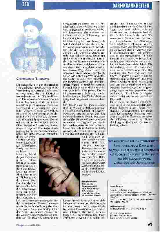 Vorschauseite 4: Das innere Gleichgewicht wiederherstellen Darmkrankheiten und ihre Behandlung aus der Sicht der chinesischen Medizin