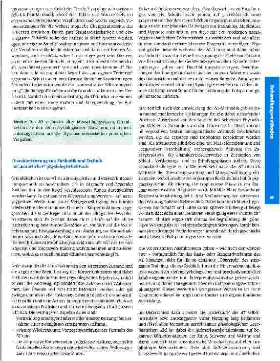 Vorschauseite 3: Moderne Entspannungsverfahren Teil 3: Autogenes Training - altbewährt und zugleich modern