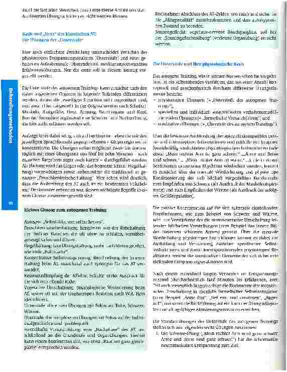 Vorschauseite 4: Moderne Entspannungsverfahren Teil 3: Autogenes Training - altbewährt und zugleich modern