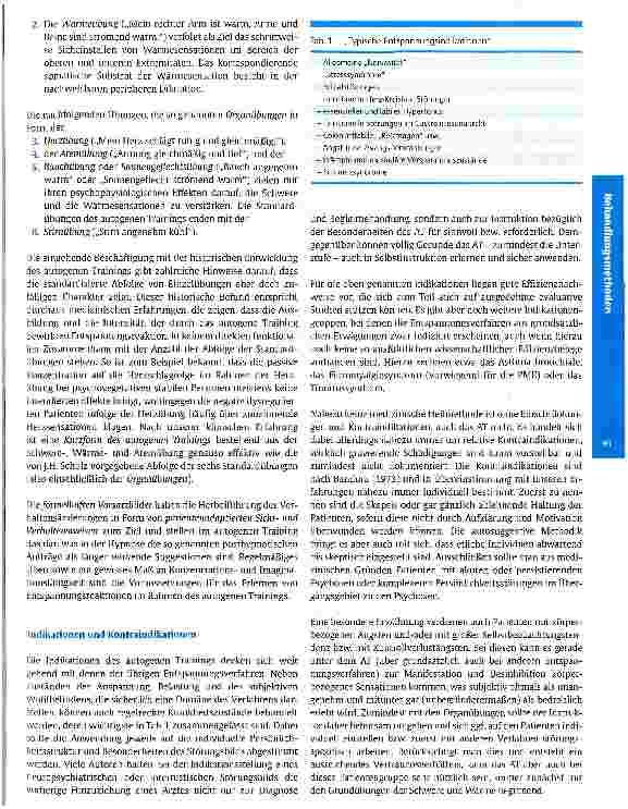 Vorschauseite 5: Moderne Entspannungsverfahren Teil 3: Autogenes Training - altbewährt und zugleich modern