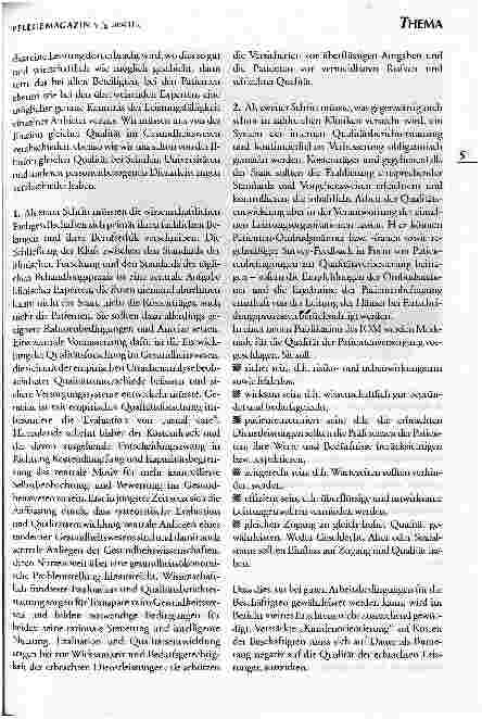 Vorschauseite 2: Patientenorientierung ohne Patientenbeteiligung?