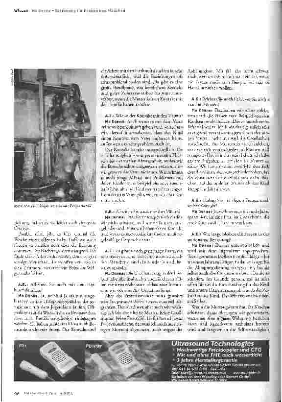 Vorschauseite 3: Ma Donna - Beratung und Betreuung für junge Schwangere und Mütter
