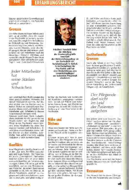 Vorschauseite 2: Selbstpflege in der Psychiatrie
