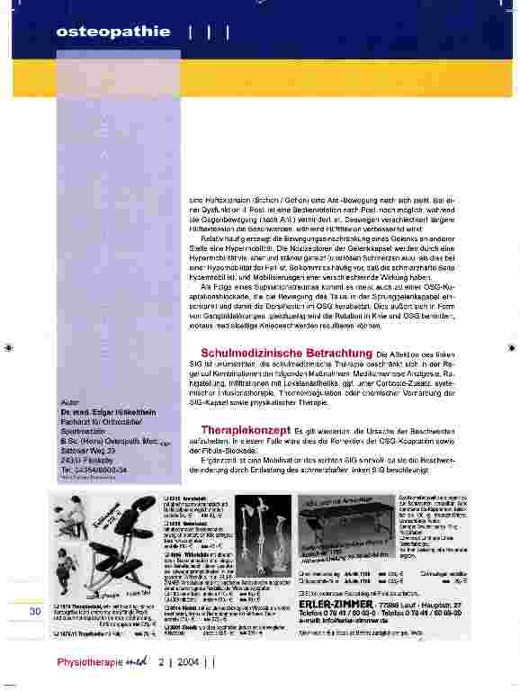 Vorschauseite 2: Fallbeispiel Kreuzschmerzen