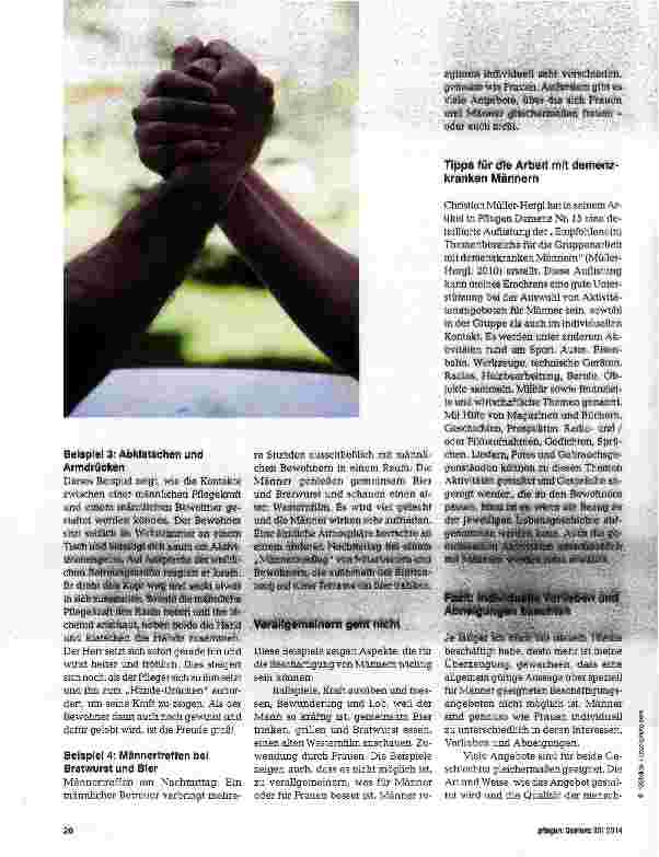 Vorschauseite 5: Was braucht der Mann?