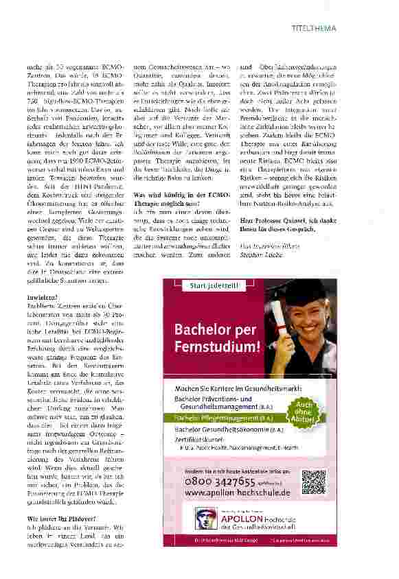 Vorschauseite 4: Wir befinden uns in einer kritischen Situation