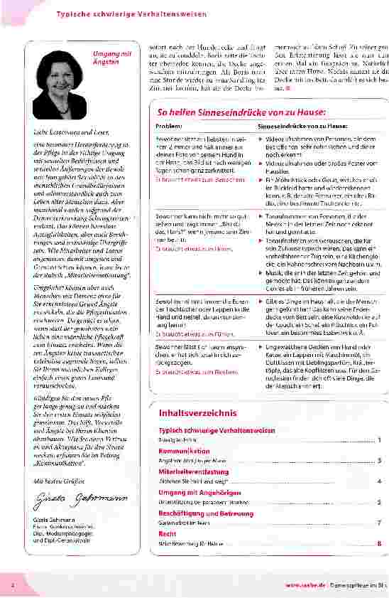 Vorschauseite 2: Traurig im Heim