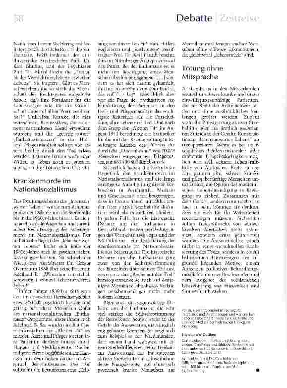 Vorschauseite 3: Der selbstbestimmte Tod