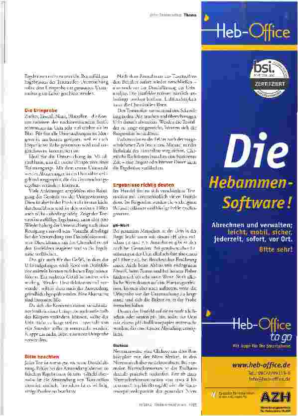 Vorschauseite 2: Gepinkelt, gestixt, abgelesen