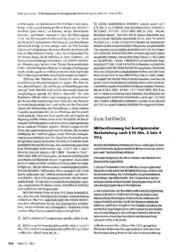 Vorschauseite 2: Antragsabhängige Mitbestimmung