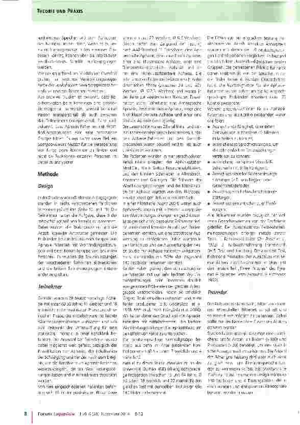 Vorschauseite 3: Farbige Bilder verbessern den Wortabruf bei Aphasiepatienten