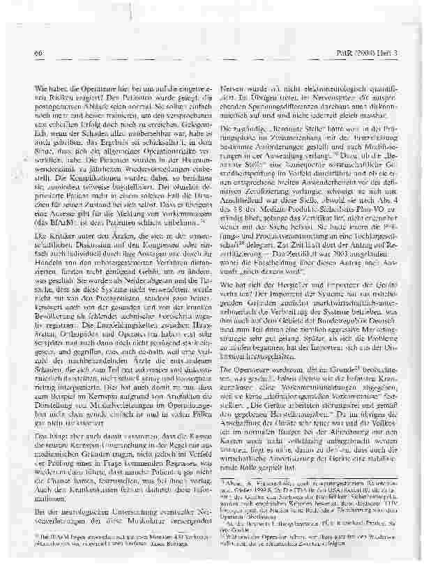 Vorschauseite 4: Wissenschaftlicher Fortschritt im OperationssaalStrukturelle Probleme in der experimentellen Phase