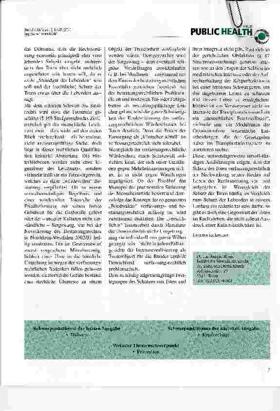 Vorschauseite 2: Die Gegenwart der Toten im Rechtsleben