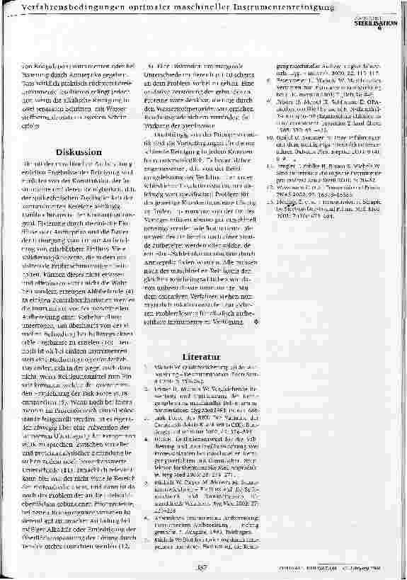 Vorschauseite 4: Verfahrensbedingungen optimaler maschineller Instrumentenreinigung