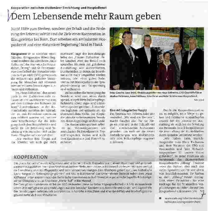 Vorschauseite 1: Dem Lenbensende mehr Raum geben