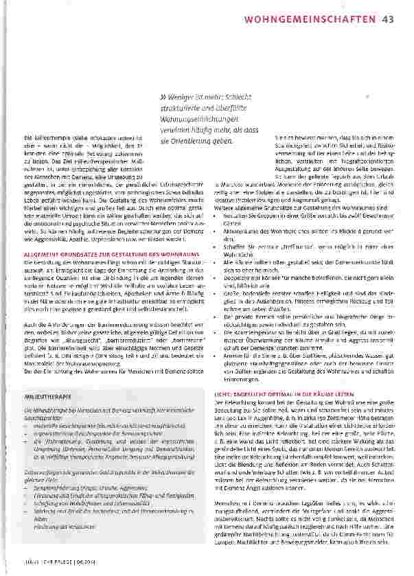 Vorschauseite 2: Sicher, orientiert und vertraut
