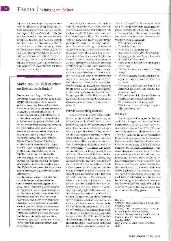 Vorschauseite 4: Die Frauen früh erreichen