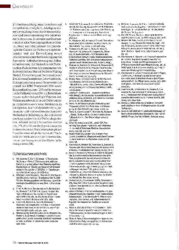 Vorschauseite 4: Selbstfürsorge fördern bei Menschen mit Diabetischem Fußsyndrom durch Partizipative Entscheidungsfindung und edukative Maßnahmen