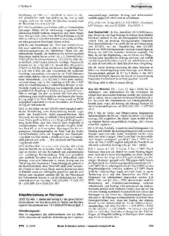 Vorschauseite 6: Stufenzuordnung einer Ärztin ohne Facharzt-ausbildung nach Überleitung in die Entgelt-gruppe Ä 2 TV-Ärzte-KF TV-Ärzte-KF §§11,15; TVÜ-Ärzte-KF § 3