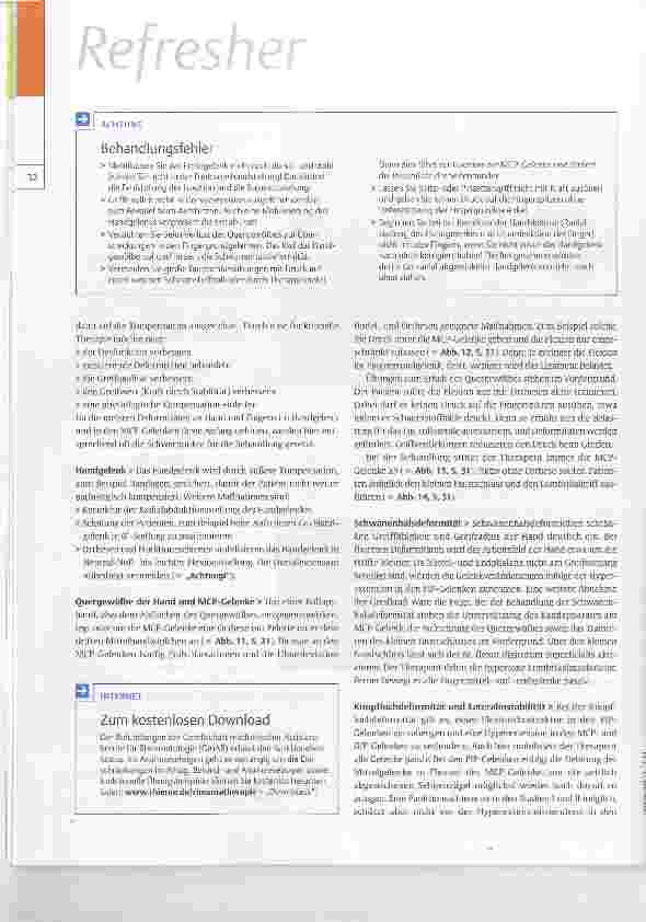 Vorschauseite 5: Deformitäten vermeiden