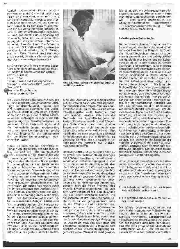 Vorschauseite 2: Lebererkrankungen 1. Folge: Allgemeine Bedeutung - Diagnostik