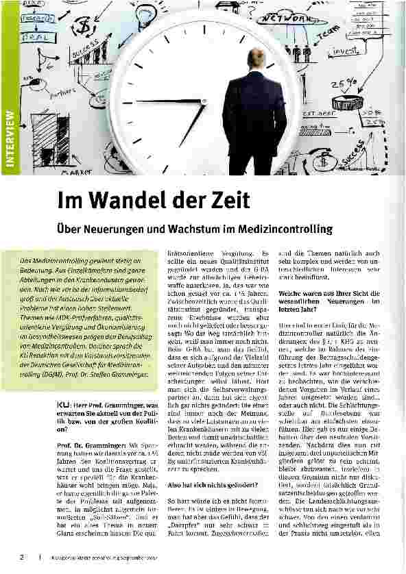 Vorschauseite 1: Im Wandel der Zeit