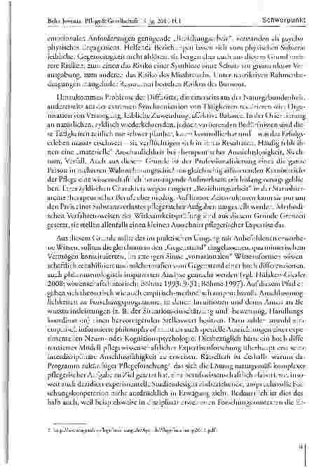 Vorschauseite 5: Pflegewissenschaft - Disziplinarität und Transdisziplinarität