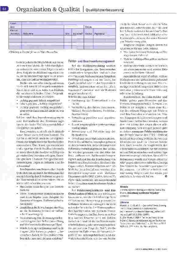 Vorschauseite 3: QM in der Freiberuflichkeit Teil 2 Wandel gestalten
