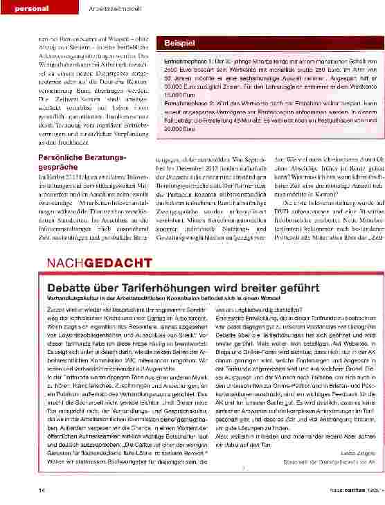Vorschauseite 3: Mit Langzeitkonten Lebensphasen flexibel planen