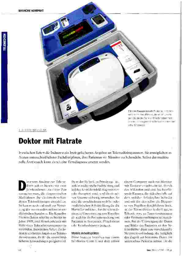 Vorschauseite 1: Doktor mit Flatrate