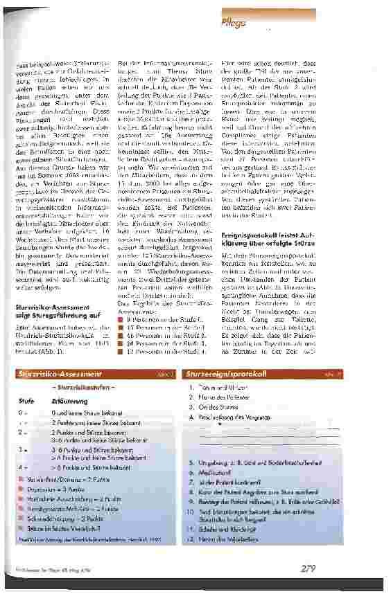 Vorschauseite 2: Sturzassessment im Bereich der Gerontopsychiatrie