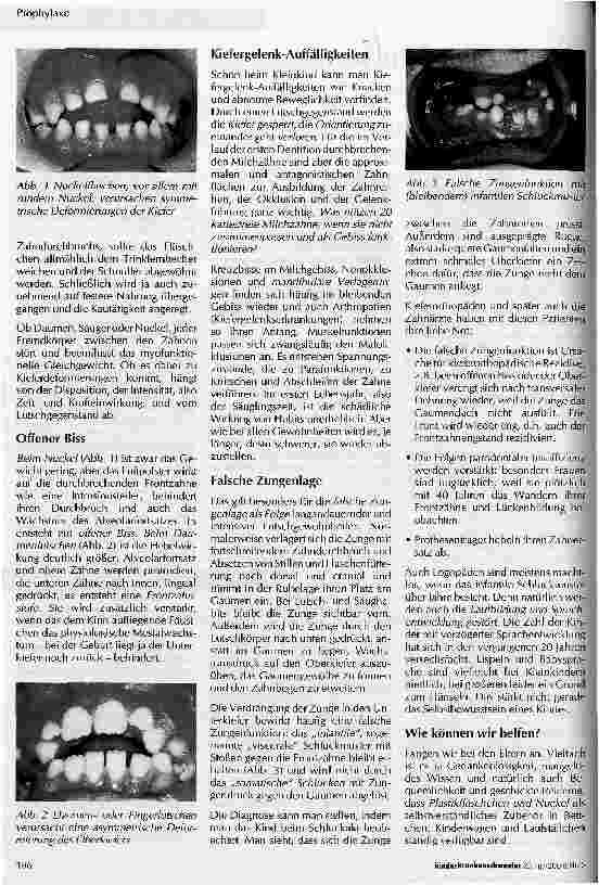 Vorschauseite 2: Zunge, Zähne, Zuckertee