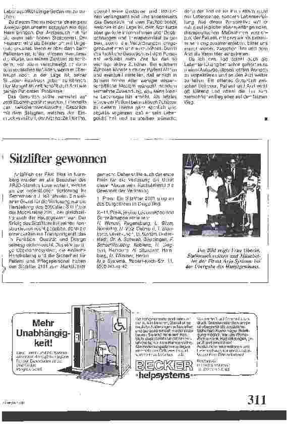Vorschauseite 2: Geriatrische Fortbildung des Arztes - aus der Sicht eines Heimleiters