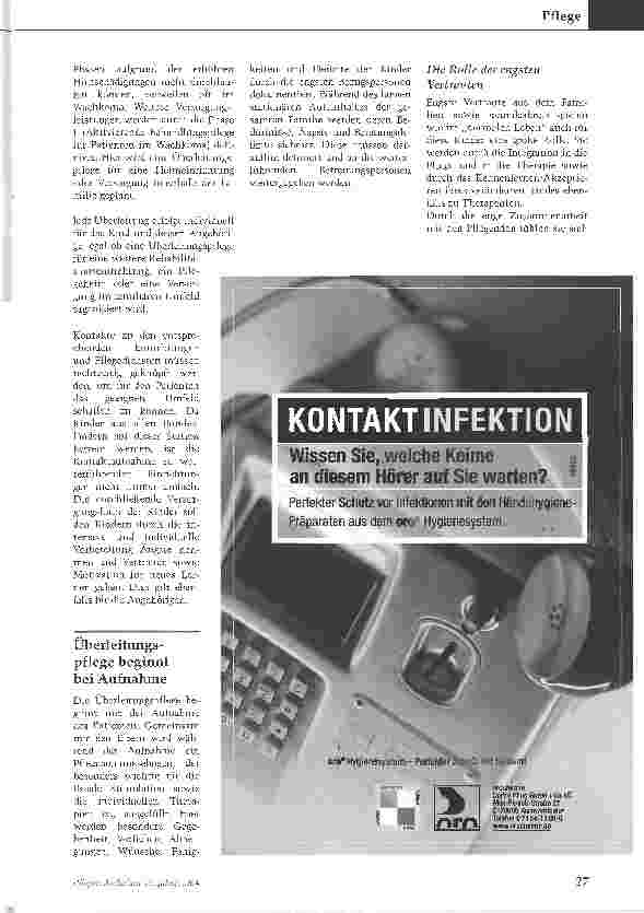 Vorschauseite 3: Überleitungspflege bei. Schädel-Hirn-verletzten Kindern