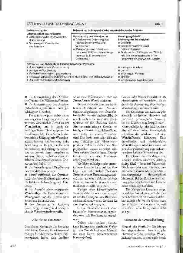 Vorschauseite 3: EXSUDAT UNTERSTÜTZT WUNDHEILUNG