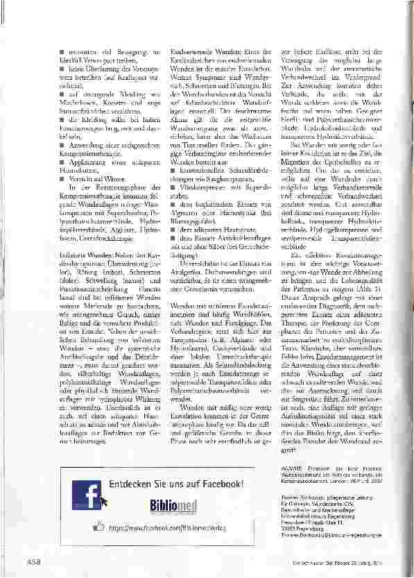Vorschauseite 5: EXSUDAT UNTERSTÜTZT WUNDHEILUNG