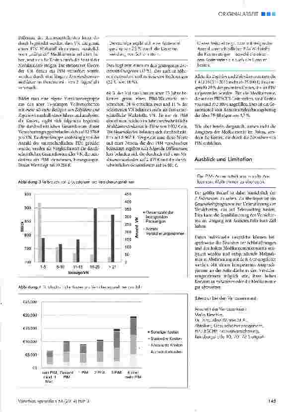 Vorschauseite 4: Auswirkungen der Einnahme potenziell inadäquater Medikamente auf die Ergebnisse eines Versicherungs Unternehmens
