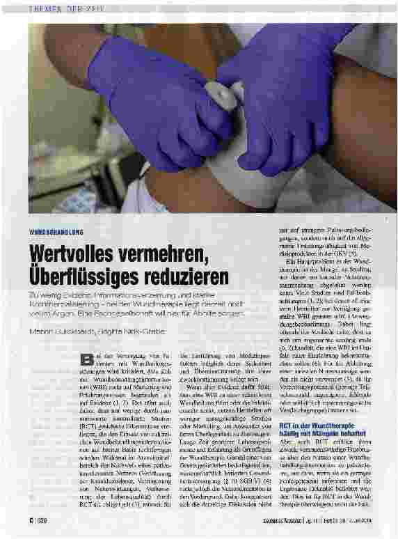 Vorschauseite 1: Wertvolles vermehren, Überflüssiges reduzieren
