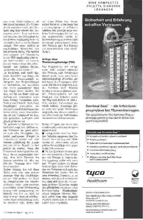 Vorschauseite 2: Thoraxsaugdrainage für EinsteigerPrinzipien, Funktion und Systeme verständlich gemacht, Teil 3