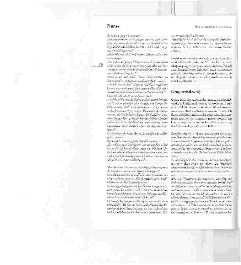 Vorschauseite 4: Szenen aus einem psychosomatischen Klinikaufenthalt