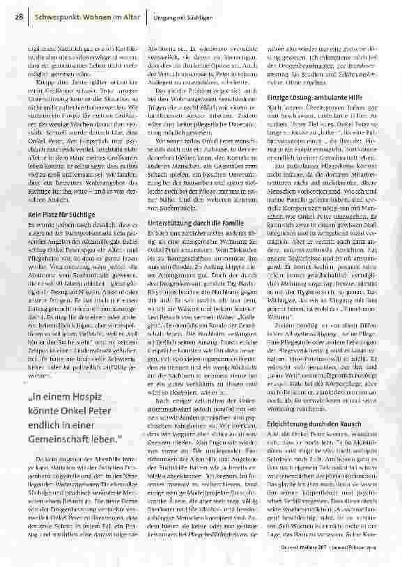 Vorschauseite 2: Wohin mit Onkel Peter?