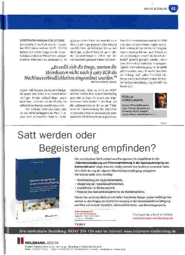 Vorschauseite 2: Kinder müssen zahlen - aber es gibt auch Ausnahmen