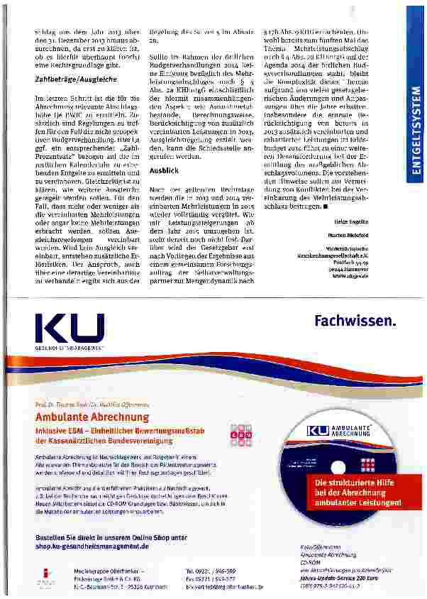 Vorschauseite 5: Doppelte Rabattierungvon Mehrleistungen in 2014