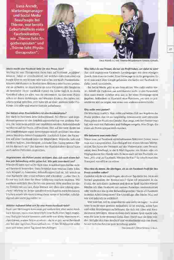 Vorschauseite 2: Facebook & Co. - so machen wirs!